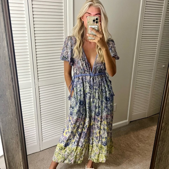 Anthropologie jumpsuit 💐 - Picture 4 of 10